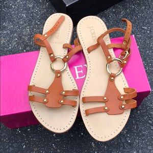 New J.Crew. Sandals